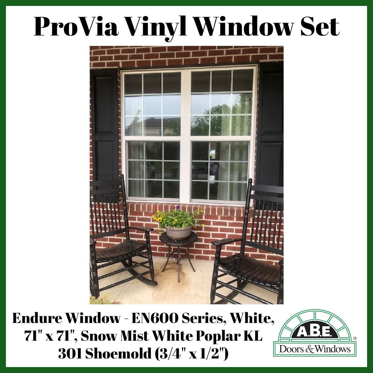 Project ProVia Endure EN600 Vinyl Windows Done Right image